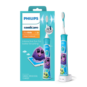 Amazon Philips Sonicare for Kids Bluetooth Connected Rechargeable Electric Toothbrush