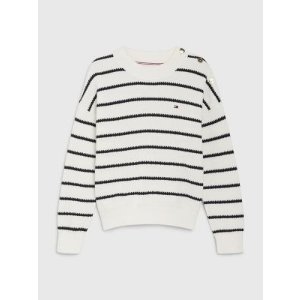 Tommy HilfigerKids' Breton Stripe Sweater