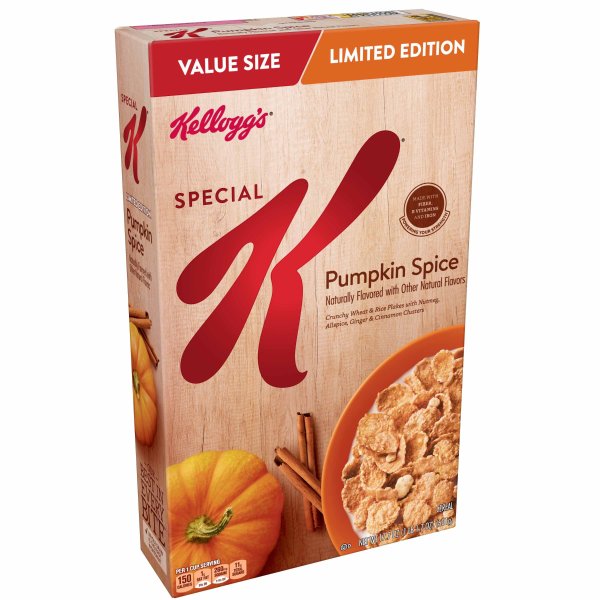 Kellogg's Special K Pumpkin Spice Breakfast Cereal 17.7oz