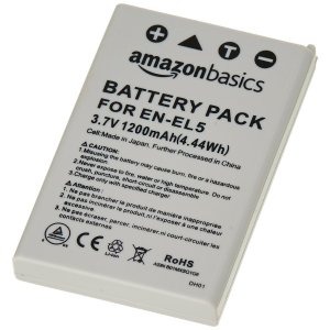 AmazonBasics Li-Ion Battery for Nikon Cameras (EN-EL5)