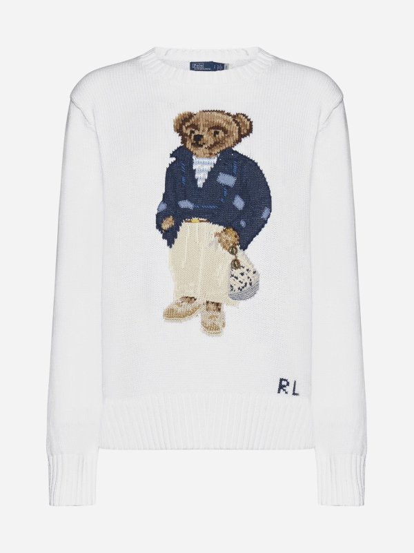 Bear cotton sweater