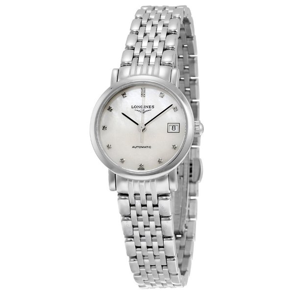 Elegant Mother of Pearl Dial Stainless Steel Ladies Watch Elegant Mother of Pearl Dial Stainless Steel Ladies Watch