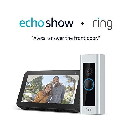 Video Doorbell Pro with Echo Show 5 (Charcoal)