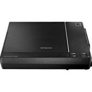 Epson Perfection V33 Color Flatbed 8.5" x 11.7" Photo Scanner (Refurbished by Epson)