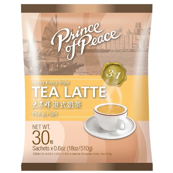 Prince of Peace 3-in-1 Hong Kong Style Tea Latte, 30 sachets