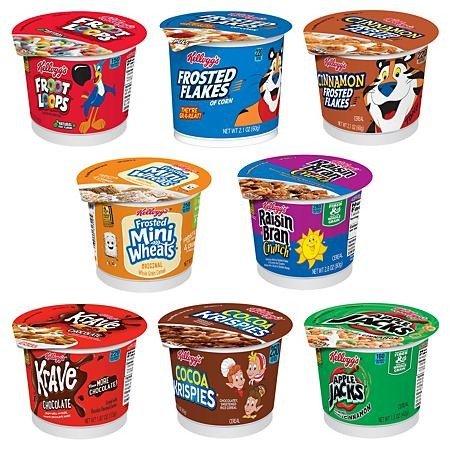 Favorite Cereal in a Cup Assortment Pack (60 ct.) - Sam's Club