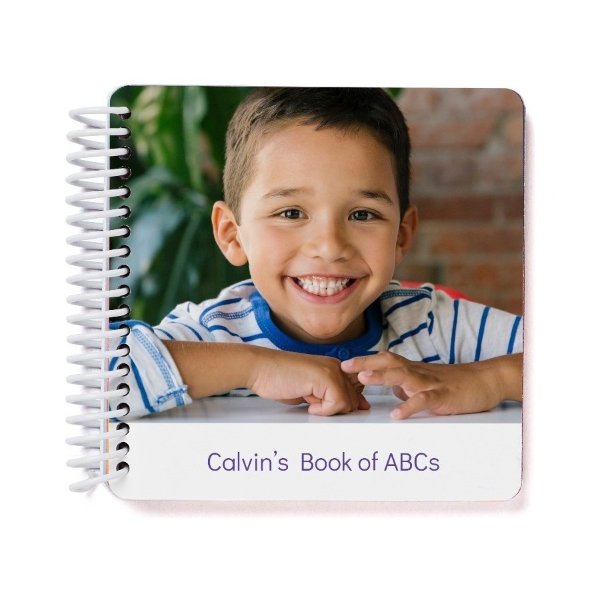 Personalized ABC Board Book for Kids