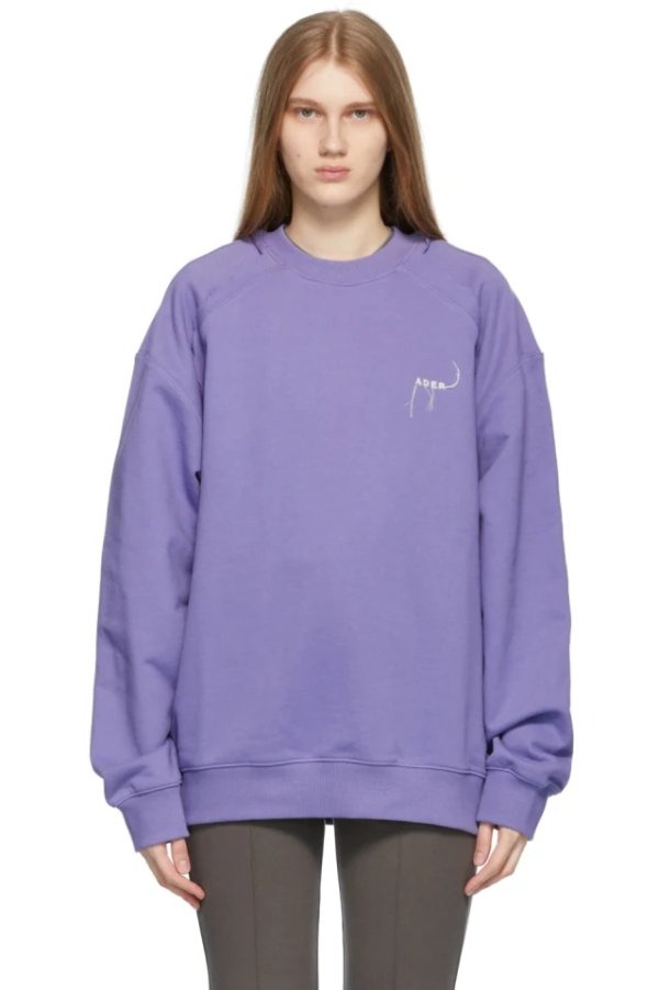 Purple Kaput Sweatshirt