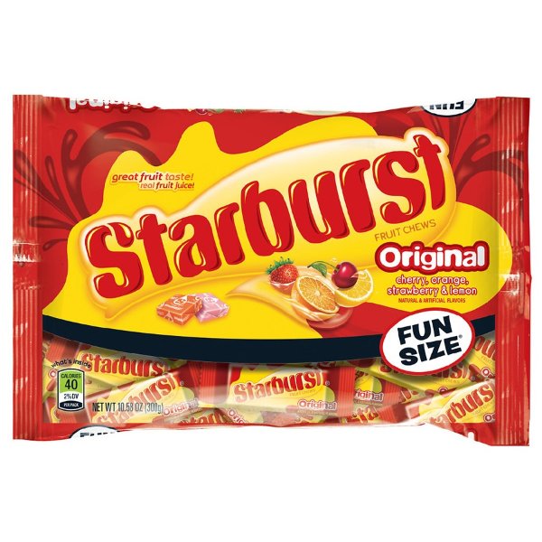 Starburst Original Candy Bag, Fun Size Pieces Original
