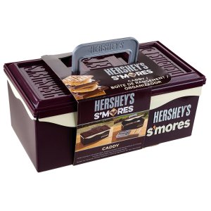 Hershey's 01211HSY S'mores Caddy with Tray, Brown