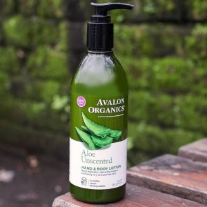 Avalon Organics Hand and Body Lotion, Aloe Unscented - 32 oz