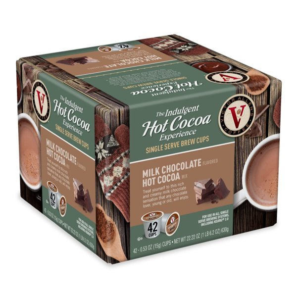 Coffee Milk Chocolate Flavored Hot Cocoa Mix, 42 Count, Single Serve K-Cup Pods for Keurig K-Cup Brewers