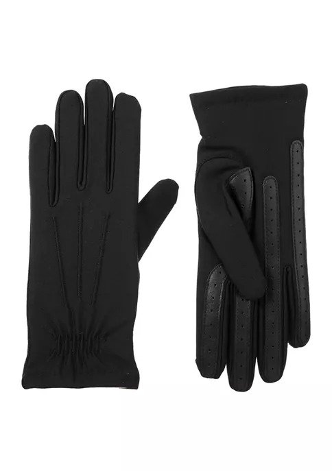 Women’s Lined Spandex Water Repellent Gloves with Wrist Vent