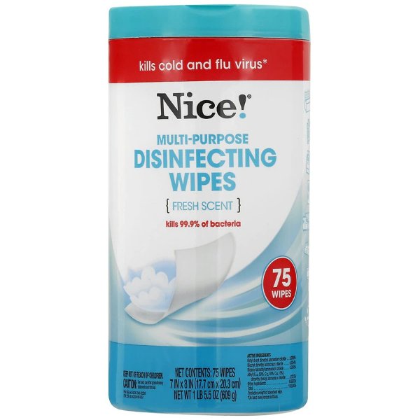 Disinfectant Wipes Fresh