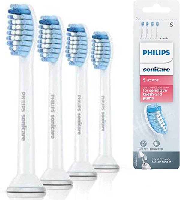 Philips 飞利浦 Sonicare 原装 儿童电动牙刷，敏感刷头 Standard