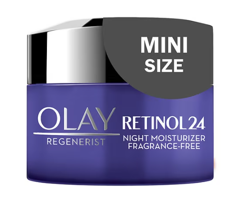 Olay Retinol 24 Night Facial Moisturizer Fragrance-Free, Trial Size