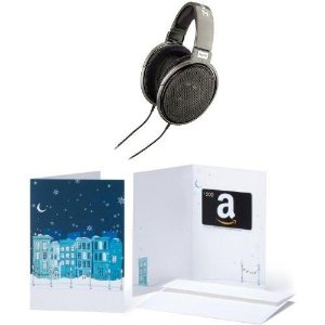 Sennheiser HD 650 Open Back Professional Headphone with $200 Amazon.com Gift Card