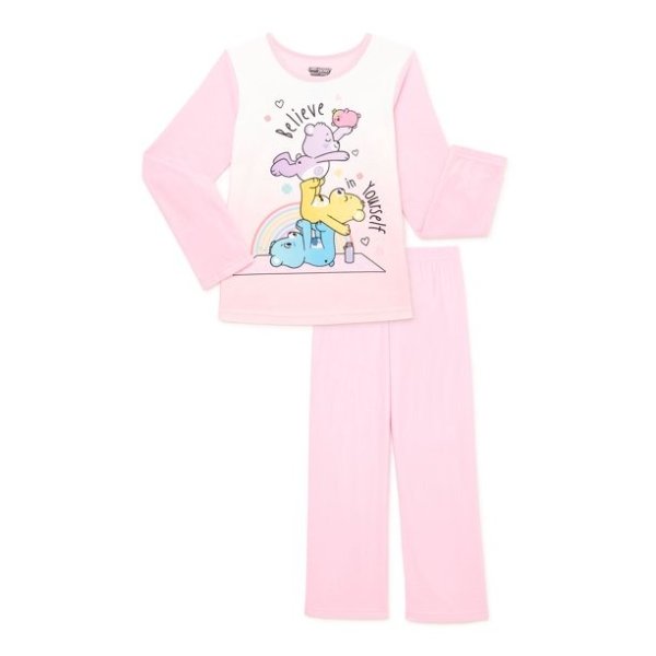 Girls Pajamas Sleep Set, 2-Piece, Sizes 4-12