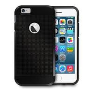 Mpow Tough Armor Case for iPhone 6 (4.7-Inch) - Double Layer Shock Absorbing Cover