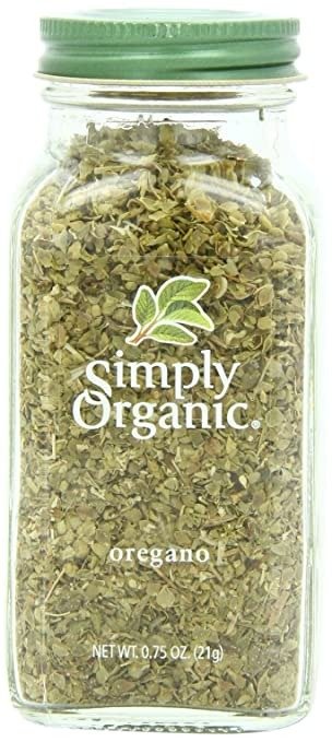 Simply Organic Oregano Leaf Cut & Sifted Certified Organic, .75 oz Container