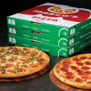 Marco's Pizza 线上点餐，菜单正价披萨限时优惠