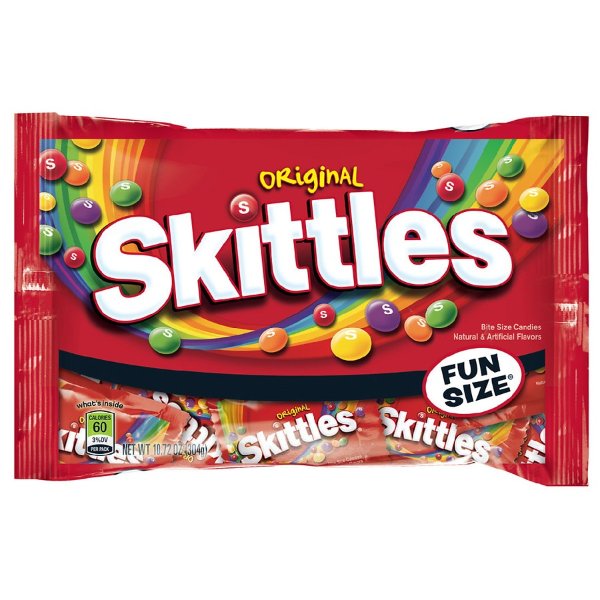 Skittles Original Fun Size Candy Bag Original
