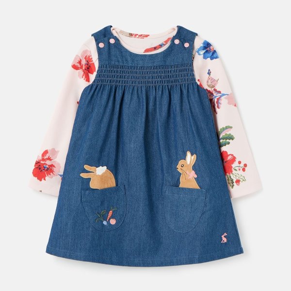 婴儿Peter Rabbit 包臀衫+裙子套装