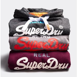 Men's and Women's Hoodies at Superdry