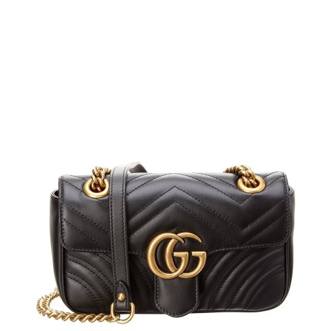 GucciGG Marmont Mini Matelasse Leather Shoulder Bag