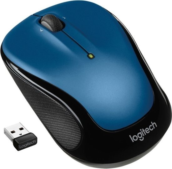 - M325s Wireless Optical Ambidextrous Mouse - Blue