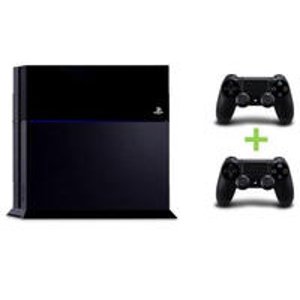 Sony PlayStation4 Gaming Console + Extra Dual Shock Controller Bundle