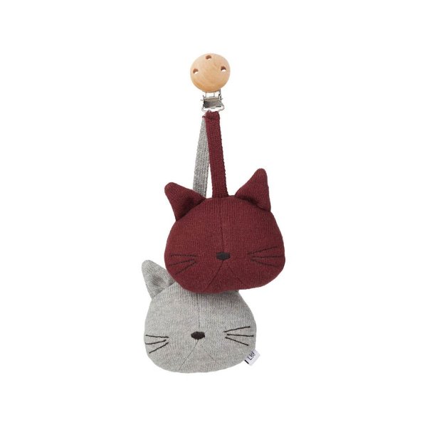 Liewood Dark red Rosa Cat Pushchair Mobile | AlexandAlexa