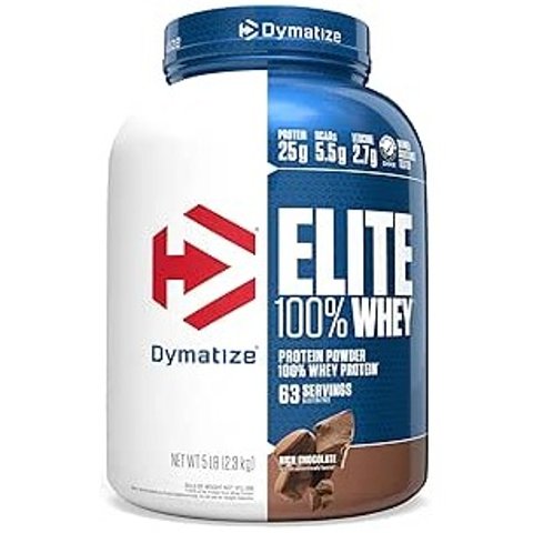 Dymatize Elite 100% 乳清蛋白粉 巧克力味 5磅