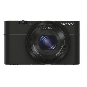 Sony Cybershot DSCRX100 20.2Megapixel Digital Camera Black DSCRX100B Open-Box