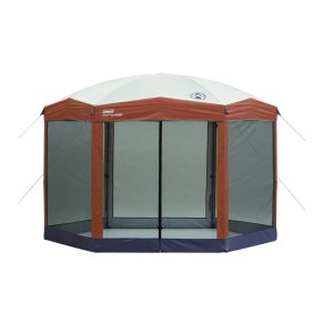 Coleman 12-by-10-foot Hex Instant Screened Canopy/Gazebo