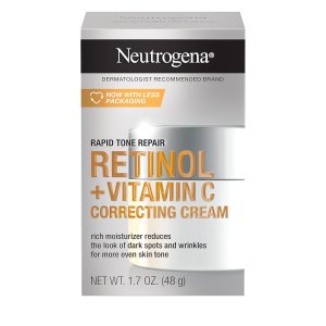 Neutrogena Rapid Tone Repair Retinol + Vitamin C Correcting Cream, 1.7 oz