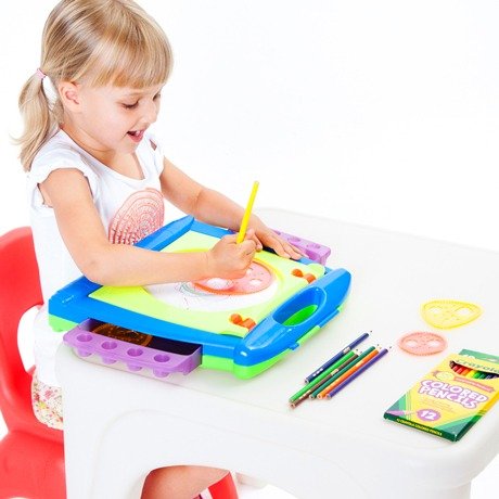 Crayola 4 in 1 Spiral Art Studio Tabletop Kids Easel