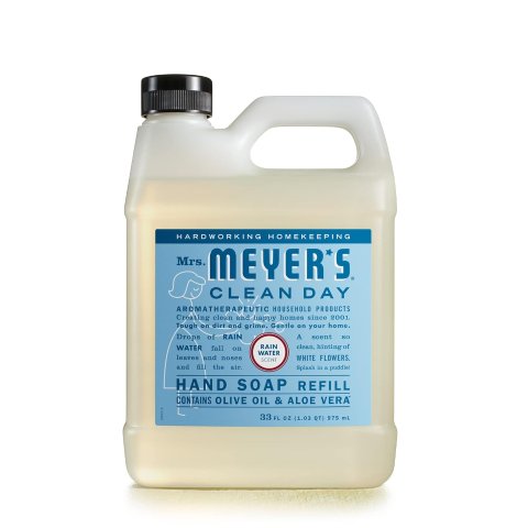 CLEAN DAY Liquid Hand Soap Refill, Rainwater, 33 OZ