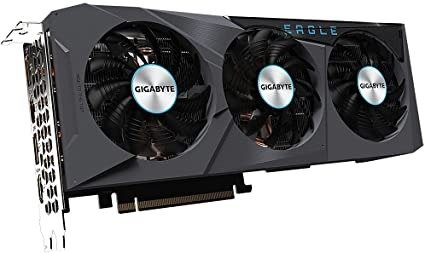 GIGABYTE GeForce RTX 3070 Ti Eagle OC 8G Graphics Card, WINDFORCE 3X Cooling System, 8GB 256-bit GDDR6X, GV-N307TEAGLE OC-8GD Video Card