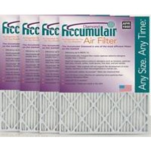Accumulair Diamond Air Filter 4-Pack