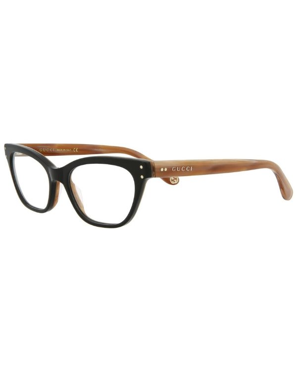 Women's GG0570O 50mm Optical Frames 眼镜420.00 超值好货| 北美省钱快报