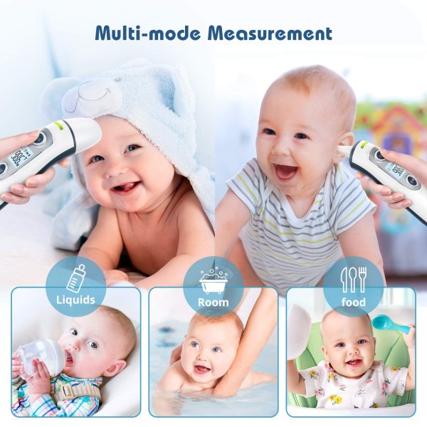Vigorun Forehead and Ear Thermometer for Fever