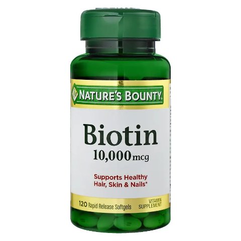Nature s BountyUltra Strength Biotin 10,000mcg, Softgels