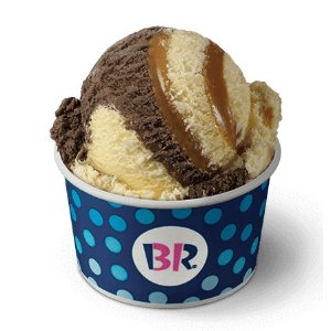 Baskin Robbins 奥运会限定 Gold Medal金牌丝带冰淇淋