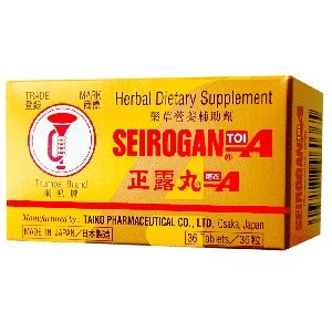 Trumpet Brand Seirogan TOI-A, 36 Tablets (Sugar Coated)