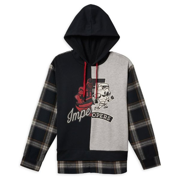 Star Wars Layered Look Pullover Hoodie for Adults | shopDisney