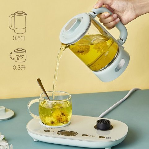 养生壶煮茶器 YSH-C06N1泡煮暖饮二合一 