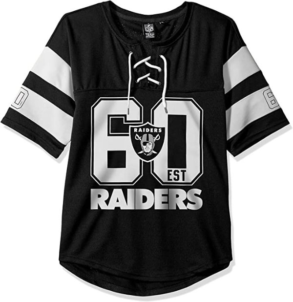 Game NFL Women’s Lace Up T-shirt Jersey
