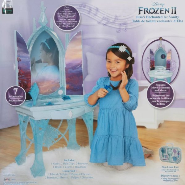 Frozen 2 Elsas Enchanted Ice Vanity