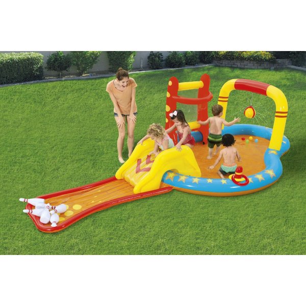 Lil' Champ Outdoor Multicolor Play Pool Center, Ages 2+